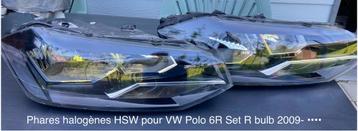 Phares halogènes HSW pour VW Polo