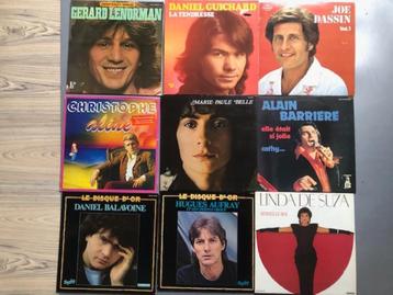 Negen lps van bekende Franstalige artiesten beschikbaar voor biedingen