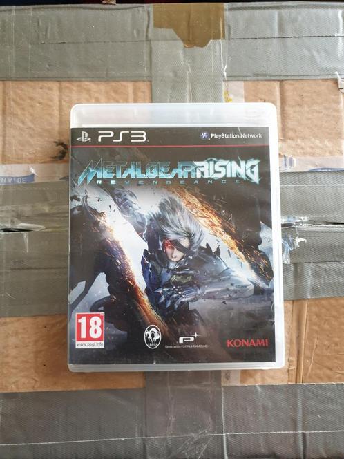 Metal Gear Rising: Revengeance Pal Playstation 3, Games en Spelcomputers, Games | Sony PlayStation 3, Gebruikt, Avontuur en Actie