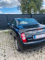 Nissan Micra C+C Cabrio – 2008, Auto's, Nissan, Cabriolet, Zwart, Micra, Handgeschakeld