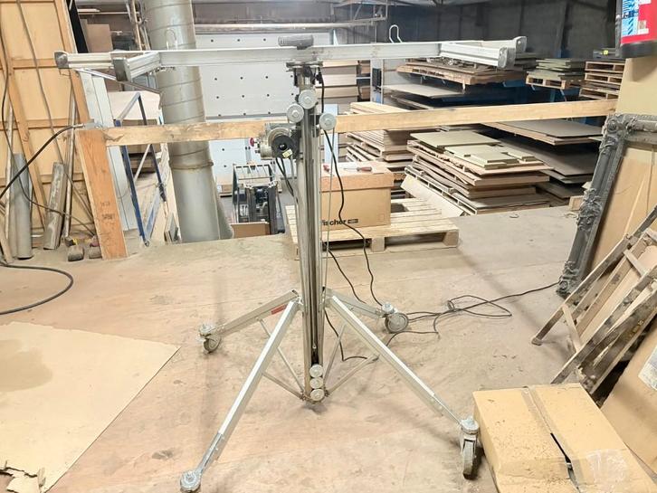 Gyproclift te koop – elektrisch & volledig opvouwbaar, Doe-het-zelf en Bouw, Bouwliften, Gebruikt, Bouwlift, Ophalen