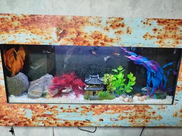 aquarium hang model voor tegen muur beschikbaar voor biedingen