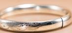 Zilveren bangle, Bijoux, Sacs & Beauté, Bracelets, Envoi, Comme neuf, Argent, Argent