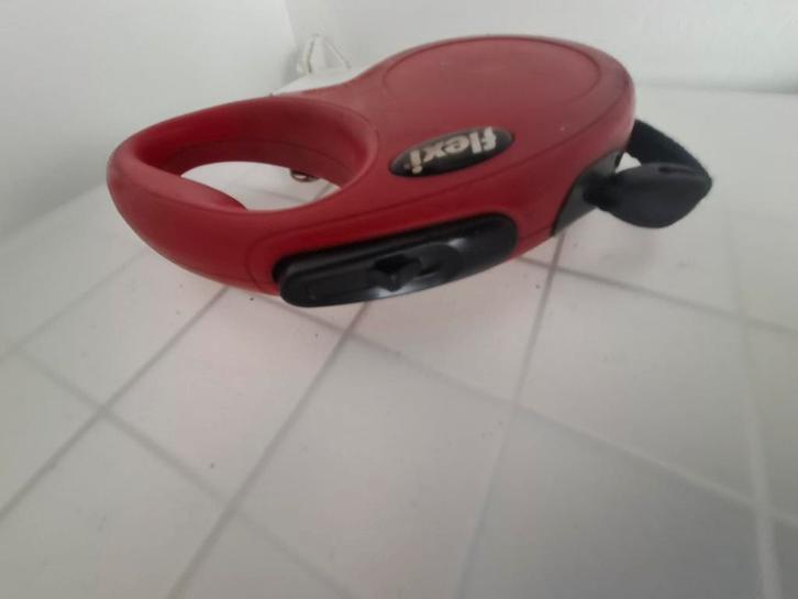 Laisse enrouleur Flexi Classic – 5 mètres – Rouge, Dieren en Toebehoren, Hondenriemen, Gebruikt, Hondenriem, Ophalen