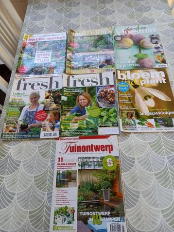 diverse magazines moestuin beschikbaar voor biedingen