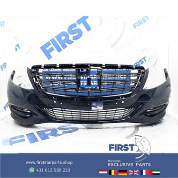 W222 BUMPER S KLASSE VOORBUMPER ZWART WIT GRIJS FACELIFT ori beschikbaar voor biedingen