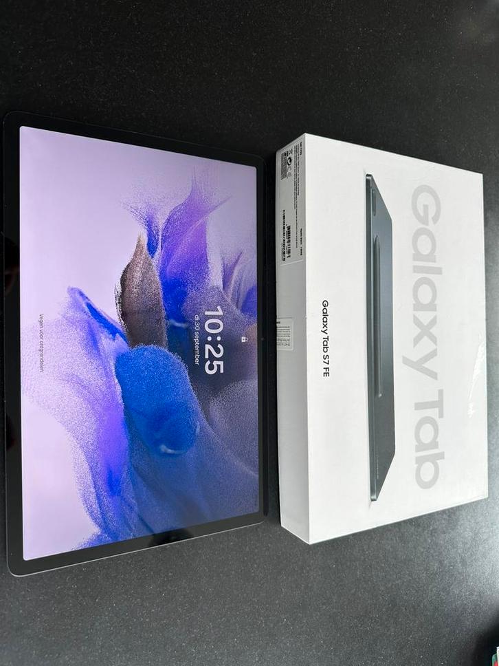 Samsung Galaxy Tab S7 FE, Computers en Software, Android Tablets, Zo goed als nieuw, Wi-Fi, 12 inch, 64 GB, Uitbreidbaar geheugen