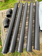 Rookkanaal voor pelletkachel 80mm, Doe-het-zelf en Bouw, Buizen en Afvoer, Overige materialen, 60 tot 80 mm, Zo goed als nieuw
