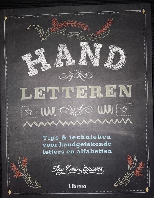 Boek handletteren, Boeken, Hobby en Vrije tijd, Zo goed als nieuw, Scrapbooking en Knutselen, Ophalen of Verzenden