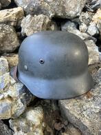 Duitse m35 ww2-helm, Verzamelen, Ophalen of Verzenden, Overige soorten