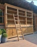 3x Eiken boekenkast/bibliotheekkast GRATIS LEVERING, Huis en Inrichting, Kasten | Boekenkasten, Ophalen of Verzenden, Zo goed als nieuw