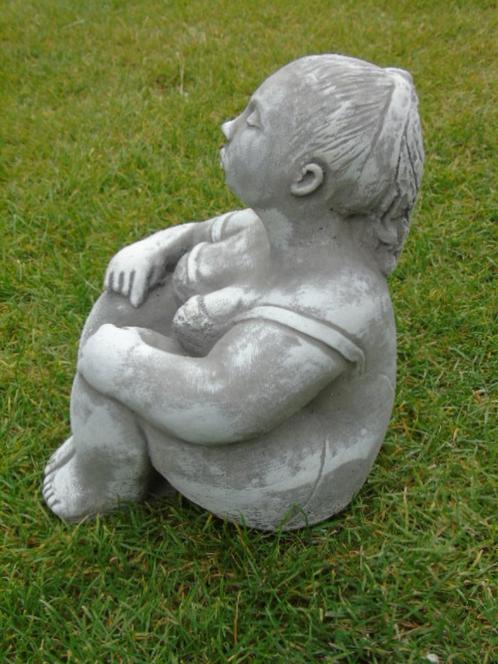 statue femme assise en maillot en pierre pat , super prix !, Jardin & Terrasse, Statues de jardin, Neuf, Homme, Pierre, Enlèvement ou Envoi