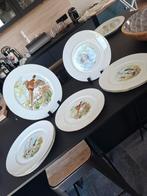 Zes dinerborden en 1 groot presentatiebord, Ophalen