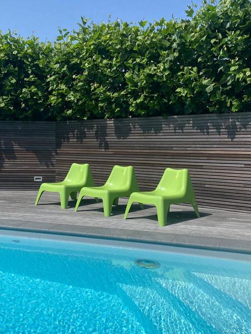 Loungestoelen (prijs is voor 3stuks), Tuin en Terras, Tuinstoelen, Zo goed als nieuw, Ophalen