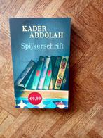 Kader Abdolah ; Spijkerschrift, Pays-Bas, Utilisé, Enlèvement ou Envoi