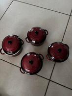 Mooie kleine stoofpotjes /sauspotjes /gratin / puree, Enlèvement, Comme neuf