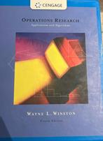 Operations Research - Applications and Algorithms, Ophalen of Verzenden, Hoger Onderwijs, Zo goed als nieuw, Wayne L. Winston