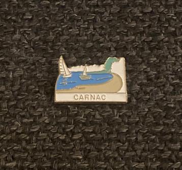 PIN - CARNAC - BRETAGNE - FRANCE - FRANKRIJK, Envoi, Utilisé, Ville ou Campagne, Insigne ou Pin's