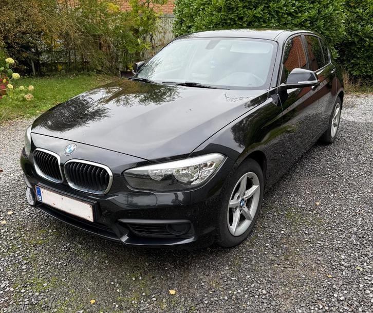 BMW Serie 1 - 116D, Auto diversen, Ongevalwagen, BMW, Handgeschakeld, Diesel, Zwart, Ophalen