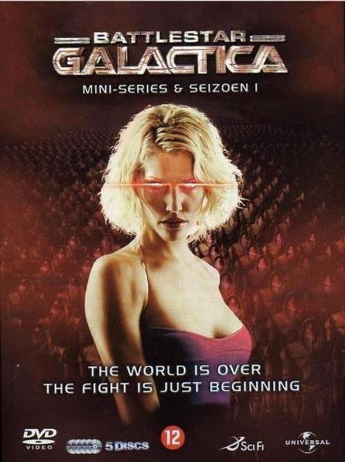 Battlestar Galactica - Seizoen 1 + Miniseries Dvd 5disc, CD & DVD, DVD | TV & Séries télévisées, Utilisé, Science-Fiction et Fantasy