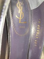 543C*YSL Yves-Saint-Laurent sexy blauwe leren pumps (40), Pumps, YSL, Gedragen, Verzenden