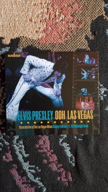 Elvis bootleg cd en dvd, Ooh las Vegas(nieuw)  beschikbaar voor biedingen