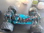 Himoto 1/10 4WD met aluminium onderdelen en alle toebehoren, Auto offroad, Nieuw, Schaal 1:10, RTR (Ready to Run)