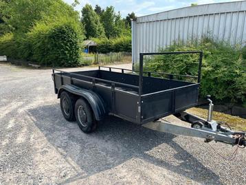 Aanhangwagen (dubbelasser), Auto diversen, Aanhangers en Bagagewagens, Ophalen, Zo goed als nieuw