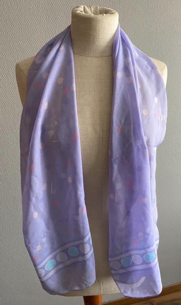 Lila-kleurig sjaaltje, Envoi, Comme neuf, Écharpe