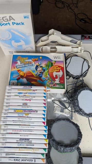 Nintendo Wii games en toebehoren (+shred board!) beschikbaar voor biedingen