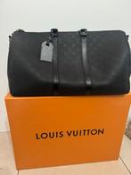 Louis Vuitton keepall Bandoulière 50 + certificaat, Ophalen, Nieuw, Zwart
