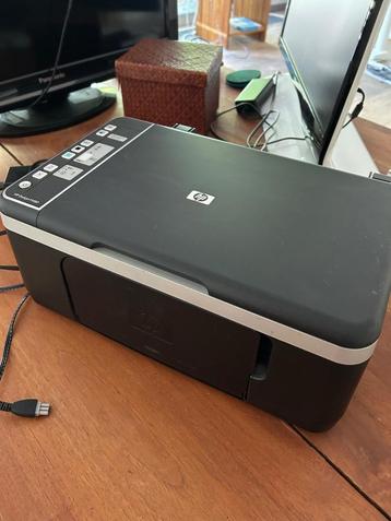 HP 4 kleuren printer, Computers en Software, Printers, Ophalen, Gebruikt, Printer, Inkjetprinter