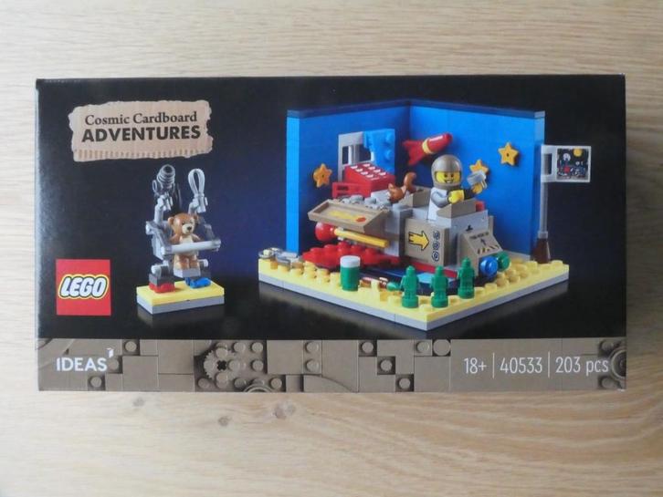 LEGO 40533 avonturen van de USS Cardboard, Kinderen en Baby's, Speelgoed | Duplo en Lego, Nieuw, Lego, Complete set, Ophalen of Verzenden