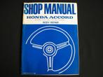 Cahier d'atelier de carrosserie Honda Accord (1982), Autos : Divers, Modes d'emploi & Notices d'utilisation, Enlèvement ou Envoi