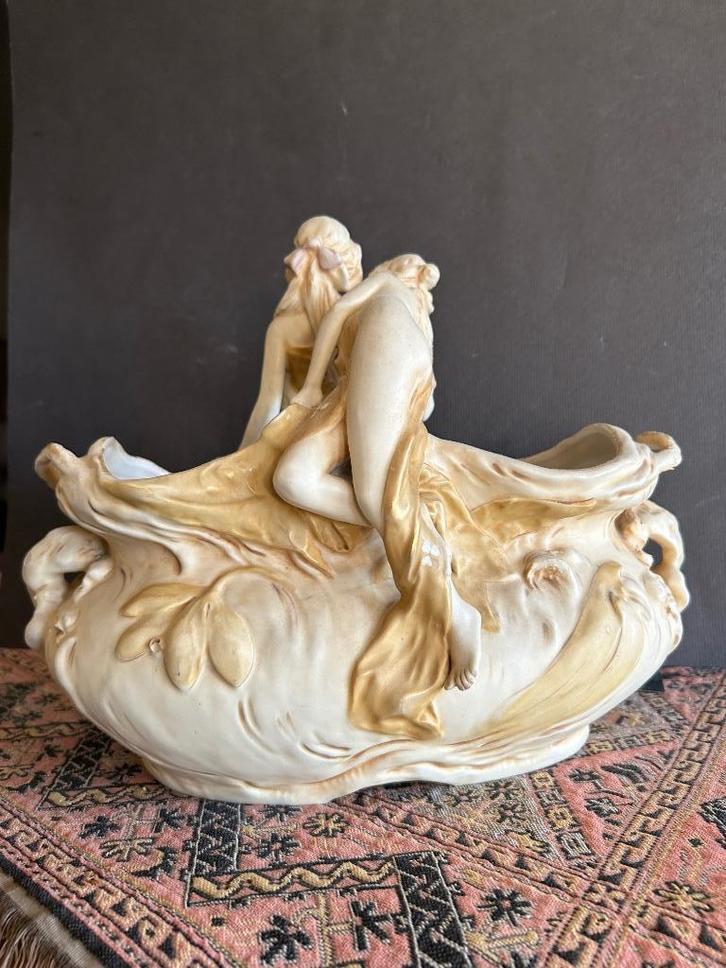 Art Nouveau Royal Dux nimfen, Antiek en Kunst, Antiek | Porselein, Ophalen of Verzenden