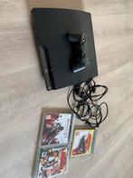 PS3 slim, 80 GB, Avec 1 manette, Enlèvement, Utilisé