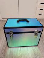 Koffer, Handtassen en Accessoires, Paars, Ophalen of Verzenden, Zo goed als nieuw, Met slot