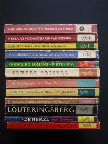 12 boeken (pockets) uitgeverij Spectrum