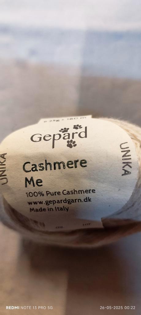Gepard CASHMERE Me. Zie beschrijving bij de foto' s., Hobby en Vrije tijd, Breien en Haken, Nieuw, Ophalen