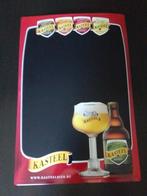 Metalen Reclamebord kasteelbier, Verzamelen, Ophalen, Nieuw, Reclamebord