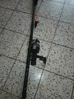 Canne a peche avec moulinet, Sports nautiques & Bateaux, Pêche à la ligne | Général, Comme neuf, Canne à lancer