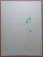 ROBERT STENNE / NAAKT / ORIGINEEL WERK / 73x55cm / SIG, Antiquités & Art, Enlèvement ou Envoi