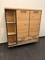 Henders & Hazel - Highboard, Huis en Inrichting, Kasten | Dressoirs, Ophalen, Gebruikt, 100 tot 150 cm, Eikenhout