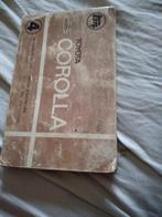 Instructie boekje Toyota corolla, Ophalen of Verzenden