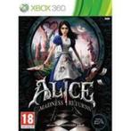 Jeu Xbox 360 Alice Madness Returns., Consoles de jeu & Jeux vidéo, Comme neuf, Aventure et Action, Enlèvement ou Envoi, 1 joueur