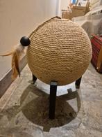 Design krabbol op metalen poot kat - Geel - Putte, Enlèvement ou Envoi, Neuf