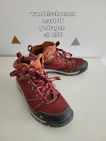 quechua wandelschoenen 38 beschikbaar voor biedingen