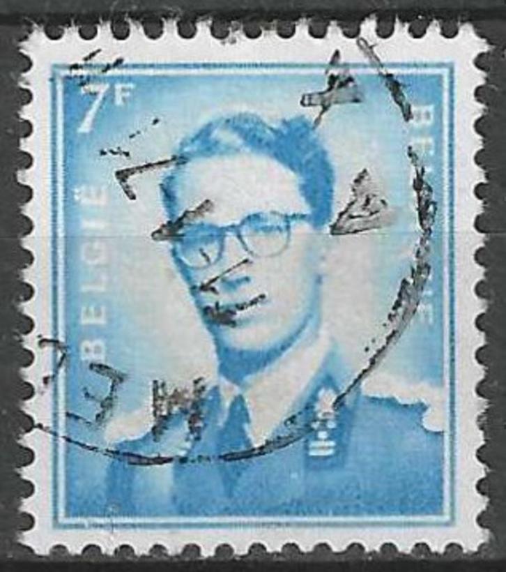 Belgie 1958/1962 - Yvert 1069B /OBP 1069Ba - Koning Boud(ST), Postzegels en Munten, Postzegels | Europa | België, Gestempeld, Koninklijk huis