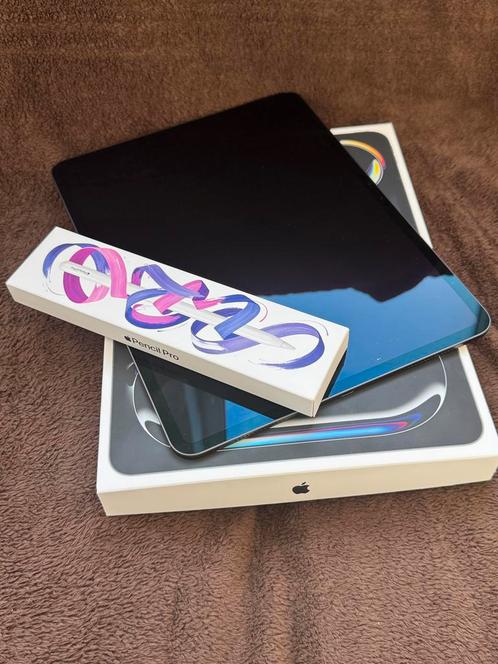 iPad Pro 13” (2024, M4) 256 GB Wi‑Fi, Computers en Software, Apple iPads, Zo goed als nieuw, Apple iPad Pro, Wi-Fi, 13 inch of meer