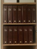 Kuifje magazines in officiële Kuifje-mappen JG 31(3)-37, Boeken, Diverse, Meerdere stripboeken, Ophalen, Gelezen